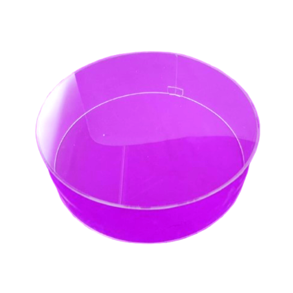 Bandeja transparente acrílico G