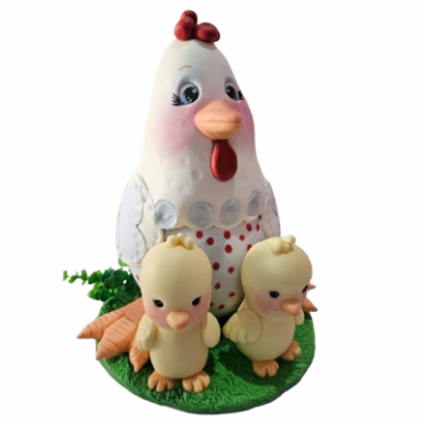 Fazendinha - Galinha com pintinhos