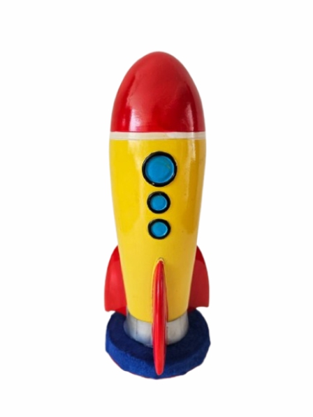 Foguete colorido