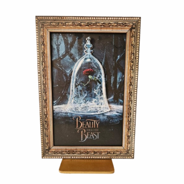 Porta retrato para Bela e a Fera