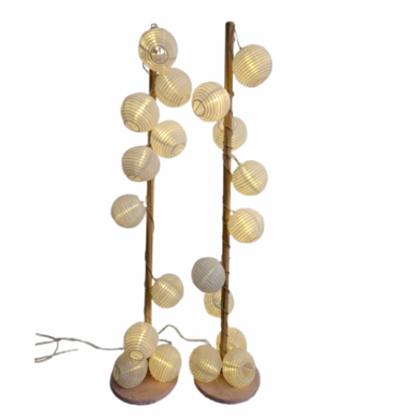 Luminária Oriental- 1 peça 