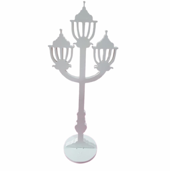 Poste Branco -  Modelo Princesa