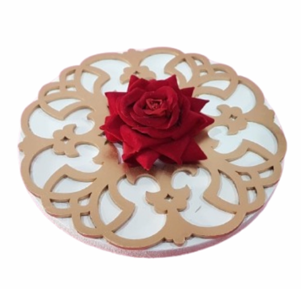 A Bela e a Fera- Adorno de Mesa