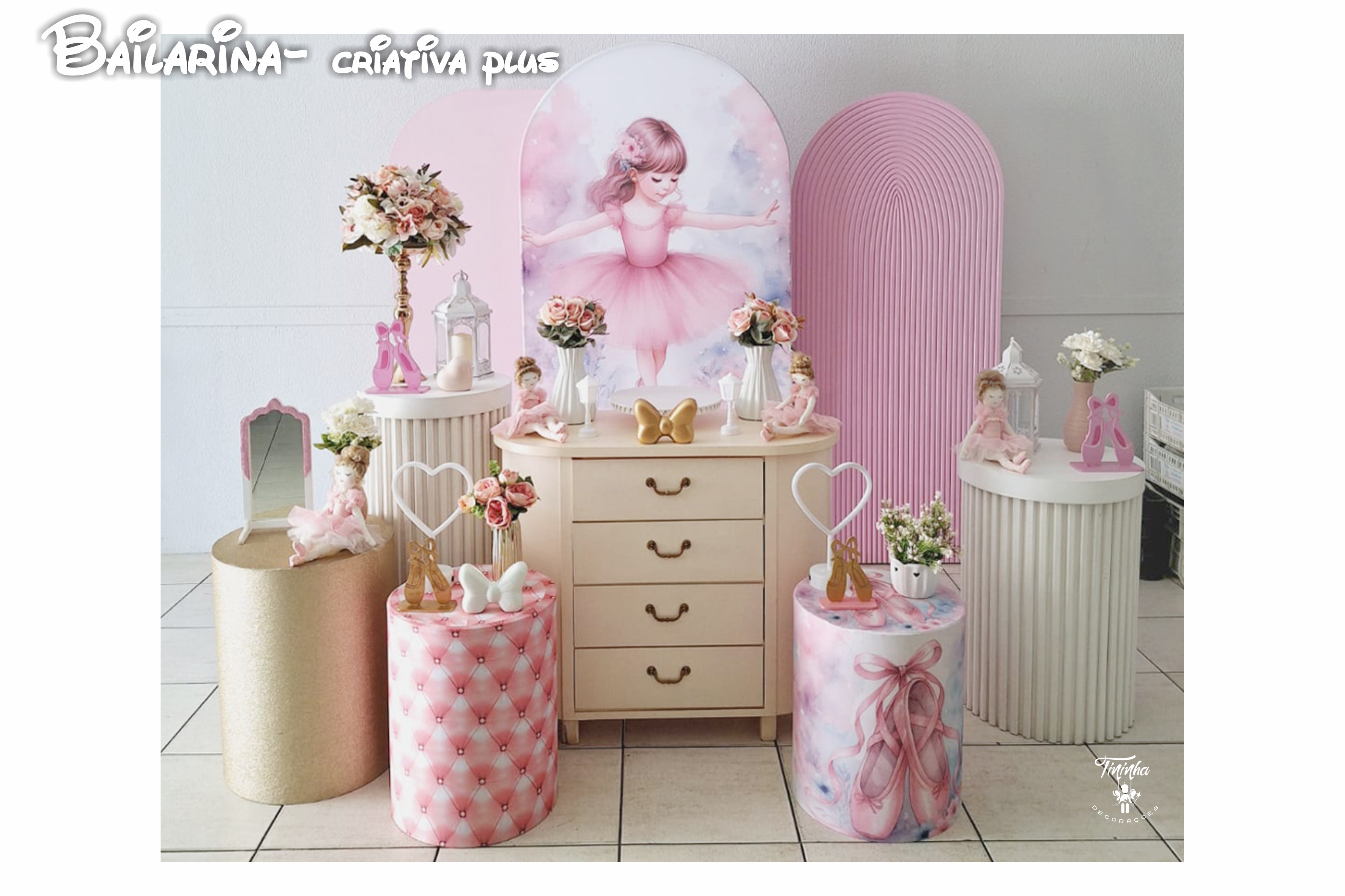 Bailarina - Criativa Plus